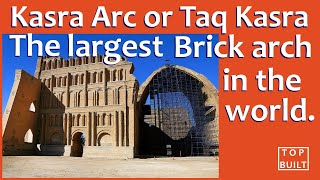 Kasra Arch Taq Kasre or the Archway of Ctesiphon the largest singlespan brick arch in the world [upl. by Eseuqcaj]