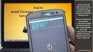 Install ClockworkMod Recovery using another custom recovery [upl. by Barth759]