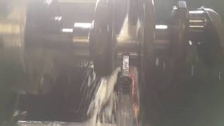 Crankshaft grinding [upl. by Nysa]