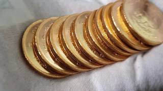 10 x 1oz GOLD KRUGERRAND Bullion Coins 🎯 [upl. by Hgieliak]