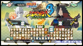 Naruto Ultimate Ninja Storm 3 Full Burst  LISTA TODOS OS PERSONAGENS  ALL CHARACTERS  BATTLE [upl. by Angell]