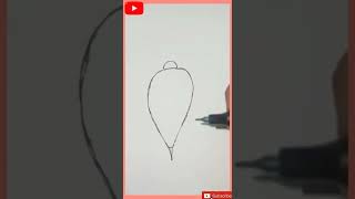 How to draw a PAMBARAM step by step  PAMBARAM drawing shorts [upl. by Tivad779]