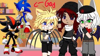 New yoke city react to sonic and shadow  sonadow [upl. by Darb]