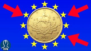 MONETE euro RARE  50 centesimi di VALORE  curiosità numismatica [upl. by Brenk]