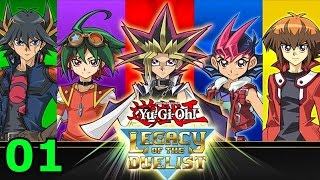 YuGiOh Legacy of the Duelist  Episode 1 Yugi Vs Kaiba [upl. by Finley]