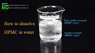 How to dissolve HPMC in water [upl. by Atteynad]