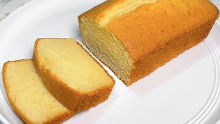 Butter Cake  How to Make a Perfect Butter Cake [upl. by Syck201]