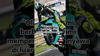 Kata Motivasi Valentino Rossi sportspasha quotesvalentinorossi valentinorossi46 motogp rossi46 [upl. by Llohcin]