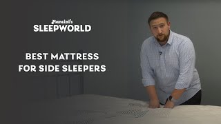 Best Mattress for Side Sleepers  Mancinis Sleepworld [upl. by Suoicul]