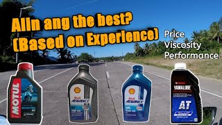 BEST ENGINE OIL FOR OUR MOTORCYCLE  MY HONEST REVIEW [upl. by Schuh132]