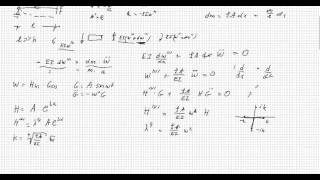 Dynamik Berechnung der Eigenfrequenz massenbehafteter Träger [upl. by Nohtan]