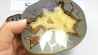 Crystal amp Mineral Education SEPTARIAN [upl. by Anahtor]