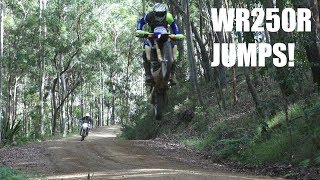 HOW HARD CAN YOU JUMP A WR250R  WR250R RALLY PART 5 [upl. by Malia]