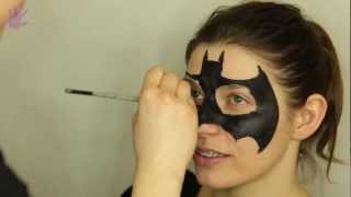 Malowanie buziek Face Painting  2  Batman [upl. by Adoh484]