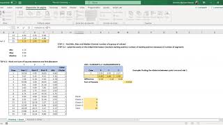 Cluster Analysis KMeans Excel 1 [upl. by Barney855]