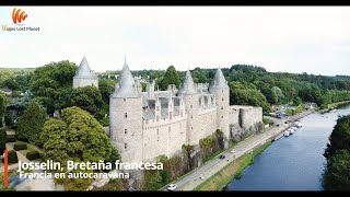 FRANCIA DESDE EL AIRE JOSSELIN 4K [upl. by Noslrac977]