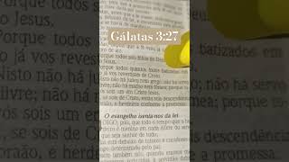 Gálatas 327 Versículo da Bíblia gamer religion amor deus fé jesus motivation viral paz [upl. by Nahshon]