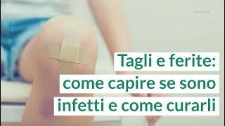 Tagli e ferite come capire se sono infette e come curarle [upl. by Derrick]