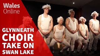 Glynneath male voice choirs hilarious Swan lake performance [upl. by Brittaney]