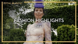 Fashion Highlights  Royal Ascot 2024 Day One [upl. by Ruthi]