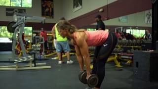 Dumbbell Stiff Legged Deadlifts [upl. by Leddy]