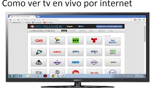 COMO VER TV EN VIVO POR INTERNET [upl. by Meredeth343]