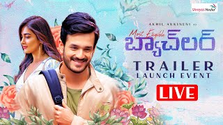 Most Eligible Bachelor Trailer Launch Event Live  Akhil Akkineni Pooja Hegde  Shreyas Media [upl. by Uwton]