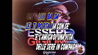 Gigione La fisarmonica KARAOKE FAIR USE [upl. by Miarzim]