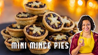 Perfect Christmas Mini Mince Pies Recipe  Made with Shortcrust Pastry [upl. by Armillda20]