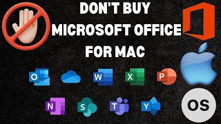 Dont Buy Microsoft Office 365  Get The Best Free MS Office Alternative For Mac 2024 [upl. by Ednutey]