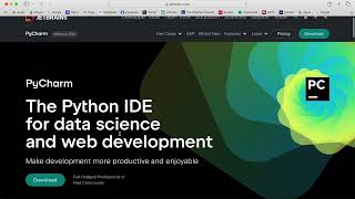 How to Download and Install PyCharm on Mac  Install PyCharm IDE on MacOS [upl. by Vadnee]