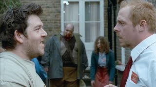 Shaun of the Dead 2004  ‘Throwing Records’ Official Clip [upl. by Nylg]