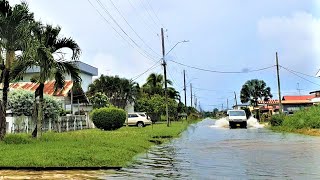 Paramaribo City Flooding Suriname [upl. by Nadaba266]