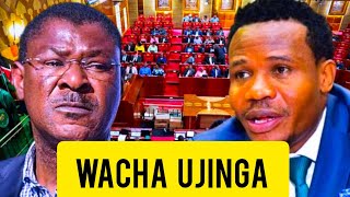 WACHA KUTUPIMA THE CLASS BETWEEN SALASIA amp WETANGULA OVER GACHAGUAS YESTERDAYS PRESS BRIEFING [upl. by Ymaral]