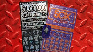 Black Diamonds amp Xs 💎✖️ Missouri lottery 1000000 Black Diamond amp 50X the Win [upl. by Bunny]