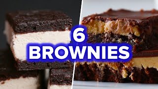 6 Creative Brownie Recipes [upl. by Eiaj]