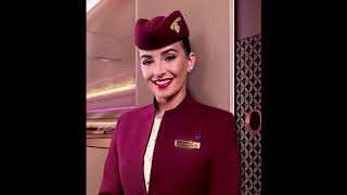 Qatar Airways Cabin Crew  What do we do before a flight [upl. by Nevile]