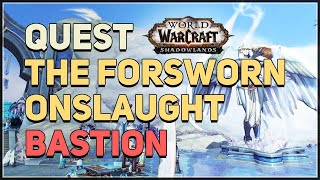 The Forsworn Onslaught WoW Quest [upl. by Notsirhc]