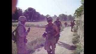 Marine Wounded During Firefight [upl. by Sharlene]