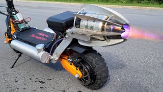 Jet Powered Scooter [upl. by Zuzana]