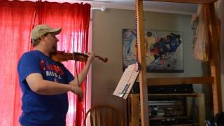 Chuck Playing the Prokofiev Classical Symphony 1st Movement Excerpt [upl. by Frodine449]