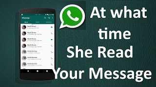 Know when exactly your Whatsapp message was read [upl. by Leuname]