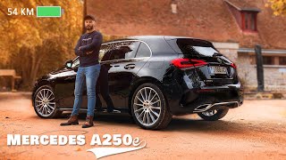 Essai Mercedes Classe A 250e Hybride rechargeable AMG Line  La meilleure des compactes premium [upl. by Eecyaj]