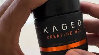 Kaged Creatine HCL Review [upl. by Nehgem]