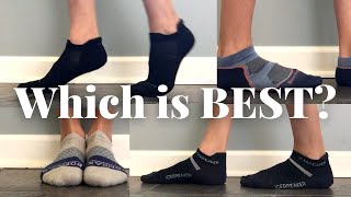 Best Merino Wool LowCut Socks Owners Review of Bombas Darn Tough Icebreaker amp FarmToFeet [upl. by Idnis992]