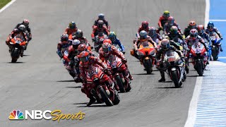 MotoGP Spanish Grand Prix  EXTENDED HIGHLIGHTS  5122  Motorsports on NBC [upl. by Marline]