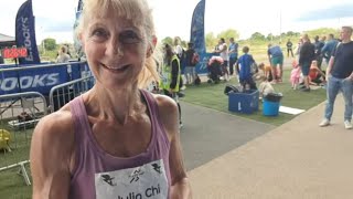 Achieving 5k In Under 23 Minutes At Lee Valley Velopark [upl. by Ydwor525]