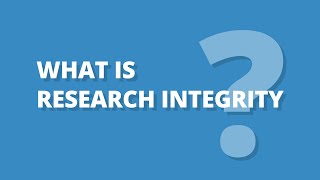 What is research integrity [upl. by Arymas403]