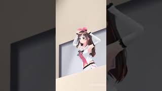 MMD Kizuna Ai Caramelldansen Outside [upl. by Anitnauq242]