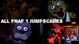 Every FNaF 1 Jumpscare [upl. by Sylvie]